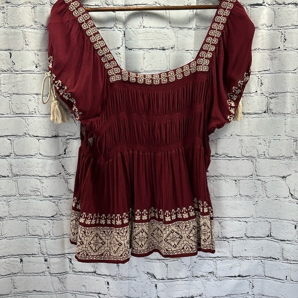 Tularosa Woman’s Bohemian size Medium Top - Picture 3 of 8